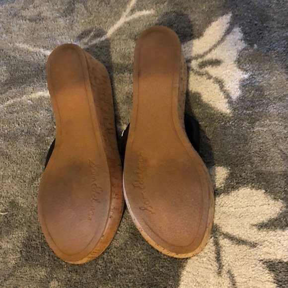 Sam Edelman Romy cork wedge flip flop sandals - Picture 7 of 8